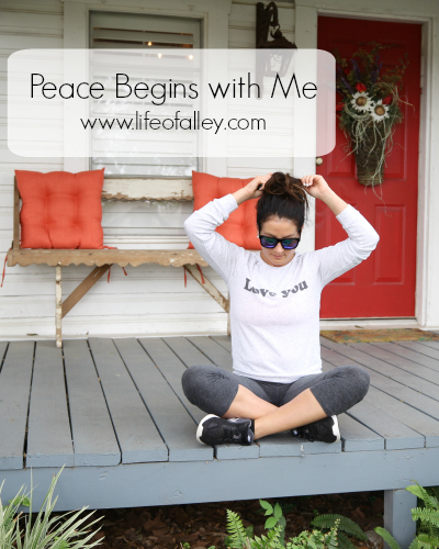 Peace Begins with Me for the Creative Souls Tribe