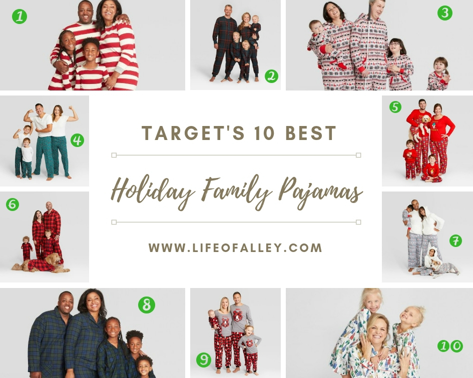 Christmas pajamas at target