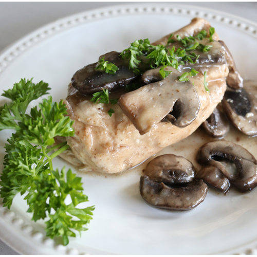 Easy Chicken Marsala Crockpot Recipe - Life of Alley