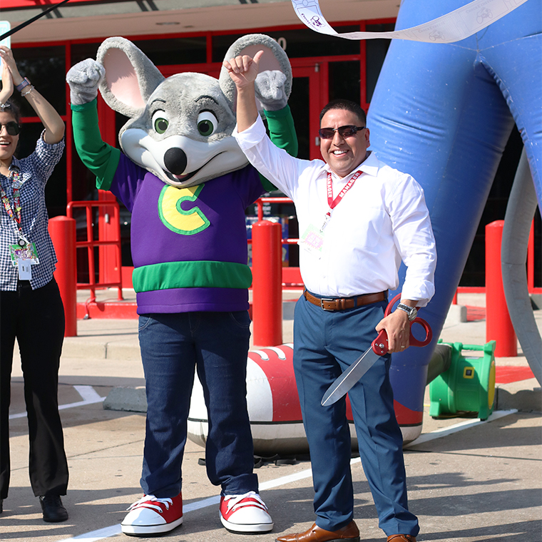 Family Fun In Houston- Chuck E. Cheese