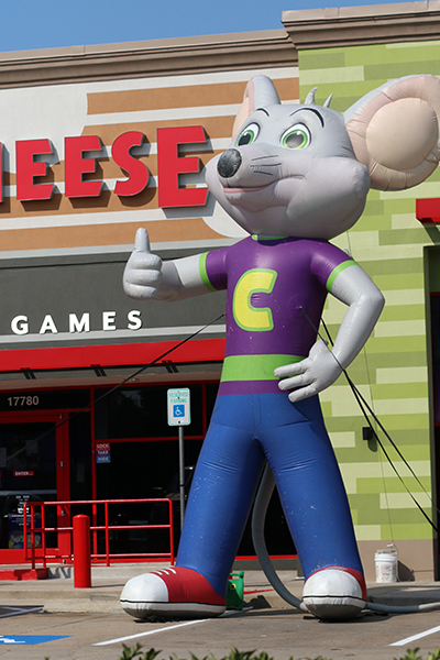 Family Fun In Houston- Chuck E. Cheese