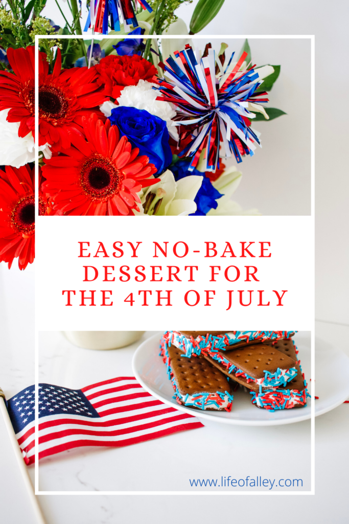 Easy No-Bake Dessert For The 4th Of July